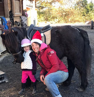 baby poney cours cheval à Pau