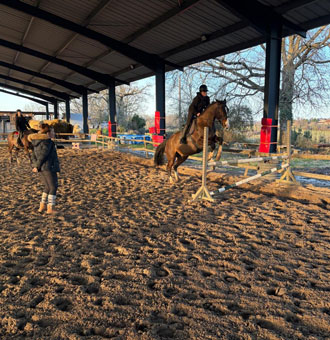 cours perfectionnement cheval équitation Pau